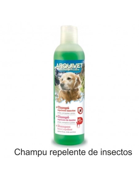 CHAMPU ANTIPARASITARIO REPELENTE 750ml.Arquivet
