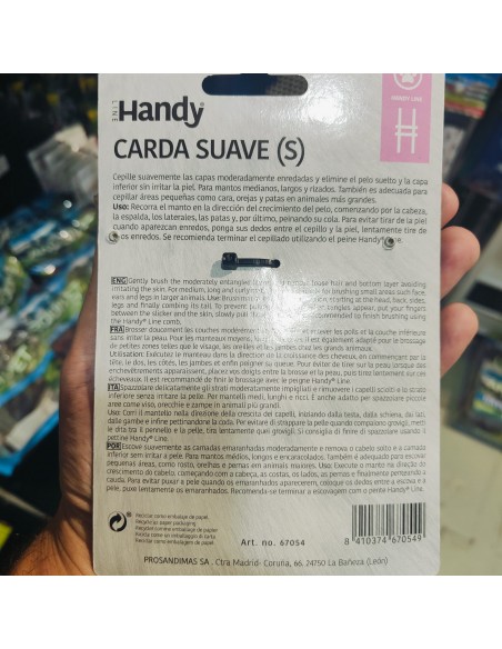 CARDA SUAVE TALLA S. LINEA HANDY