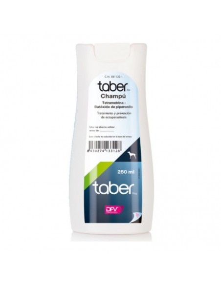 CHAMPU TABERDOG TETRAMETRINA +BP 250ml.
