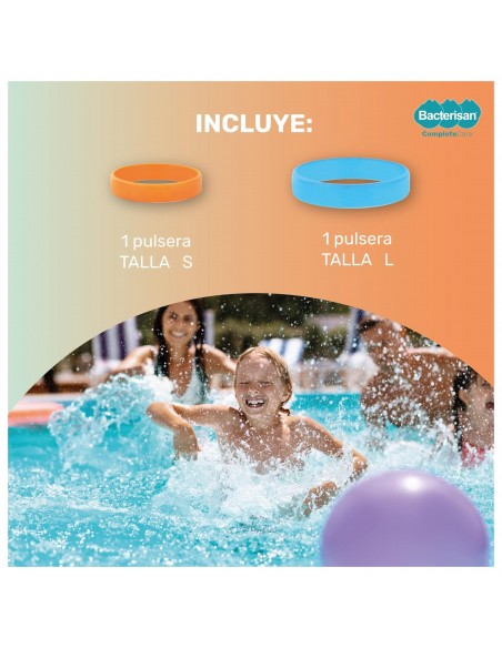 BACTERISAN PULSERAS CITRONELA 2 UDS.