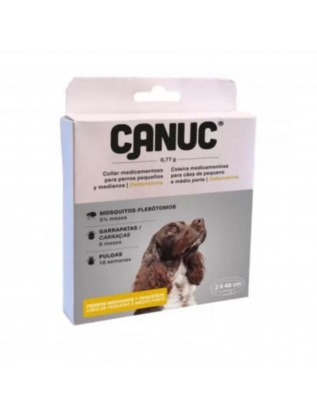 CANUC Collar Deltametrina 2 uds.de 65cm.