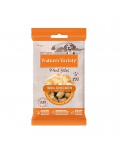 NATURES VARIETY MEAT BITES POLLO 20gr