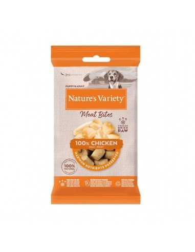NATURES VARIETY MEAT BITES POLLO 20gr