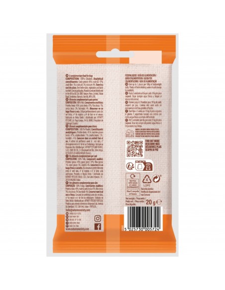 NATURES VARIETY MEAT BITES POLLO 20gr NATURES VARIETY MEAT BITES POLLO 20gr
