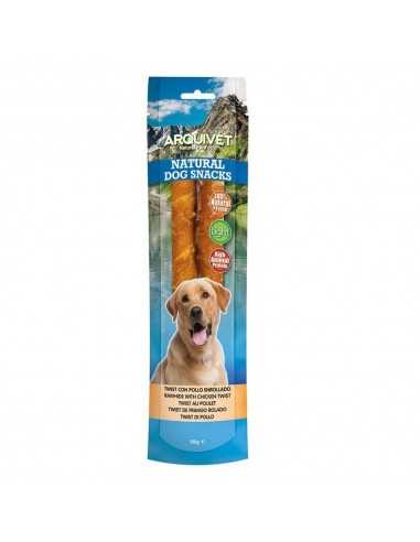 SNACK PALITO TWIST CON POLLO/ 24cm./100gr.