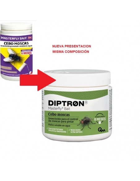 INSECTICIDA MOSCAS DIPTRON MASTERFLY BAIT 125 gr.
