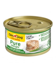 LATA PERROS GIMDOG Pure Delight POLLO/CORDERO, 85gr.