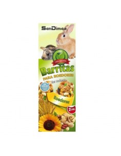 BARRITAS ROEDORES NUECES 90gr./2 uds.