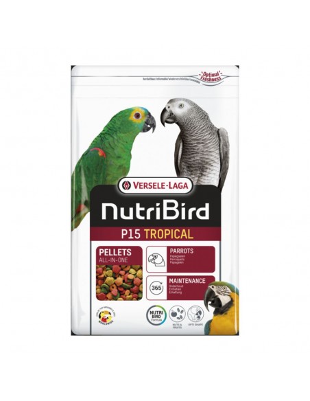 NUTRIBIRD P15 TROPICAL 3 KG.