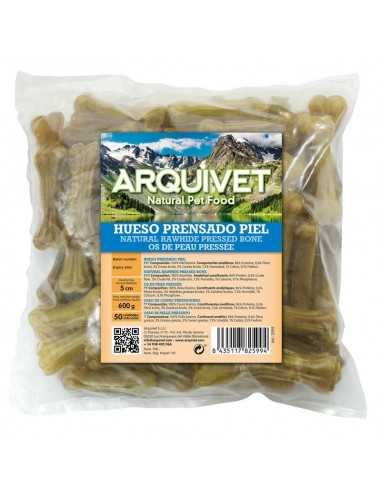 HUESO PRENSADO PIEL 5cm. Bolsa 50 uds.