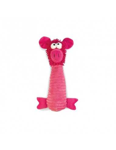 CERDITO PELUCHE ROSA 28cm.