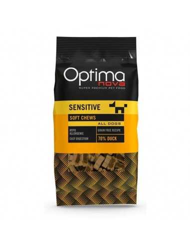 SNACK SENSITIVE PATO 150gr.Optima Nova