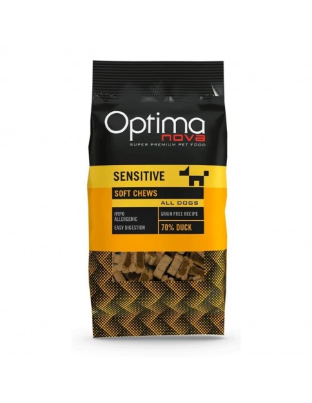 SNACK SENSITIVE PATO 150gr.Optima Nova