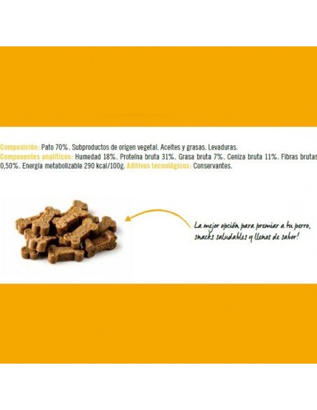SNACK SENSITIVE PATO 150gr.Optima Nova