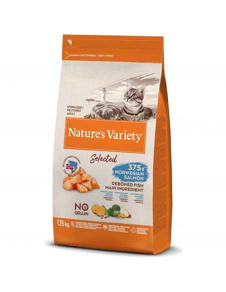 NATURES VARIETY CAT SELECTED STERILIZED SALMON 3 Kg.