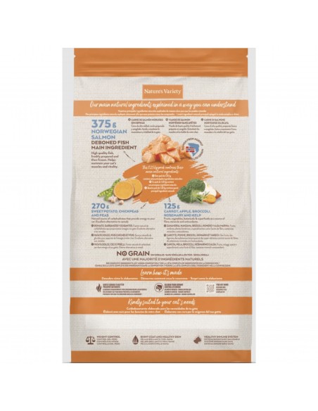 NATURES VARIETY CAT SELECTED STERILIZED SALMON 3 Kg.