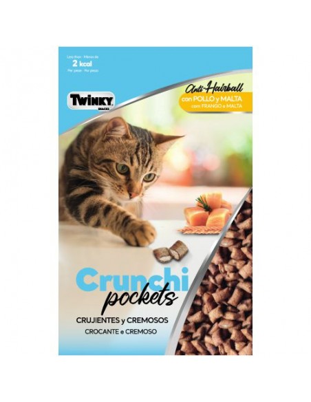 TWINKY CRUNCHI POCKETS POLLO y MALTA 50gr.