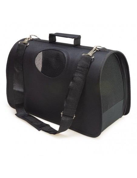 TRANSPORTIN NEGRO 43x24x26cm.