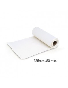 PAPEL BLANCO ROLLO 335mm.