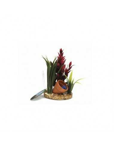 PLANTA y VASIJA C/Base (20 cm.) Difusor