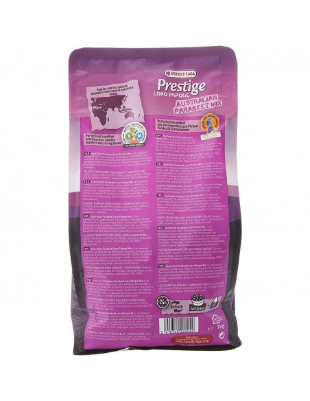 NINFAS AUSTRALIAN PREMIUN MIX. 1 KG. Loro Parque NINFAS AUSTRALIAN PREMIUN MIX. 1 KG. Loro Parque
