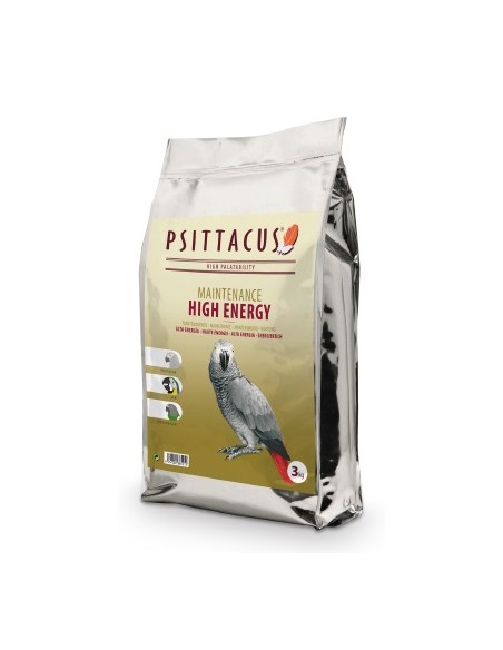 PSITTACUS PIENSO ALTA ENERGIA Bolsa 3 KG.