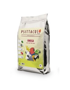 PSITTACUS PIENSO OMEGA Bolsa 3 Kg.