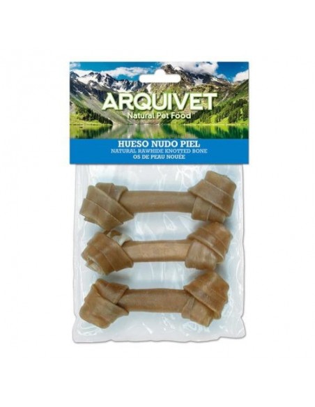 HUESO NUDO PIEL 12cm. 50grs. 3 pcs.
