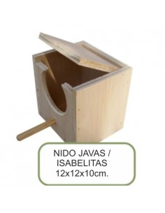 NIDO MADERA .JAVAS / ISABELITAS