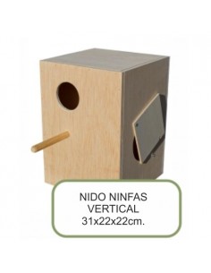 NIDO MADERA NINFAS VERTICAL
