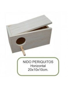 NIDO MADERA PERIQUITOS Horizontal