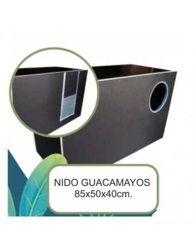 NIDO MADERA GUACAMAYOS