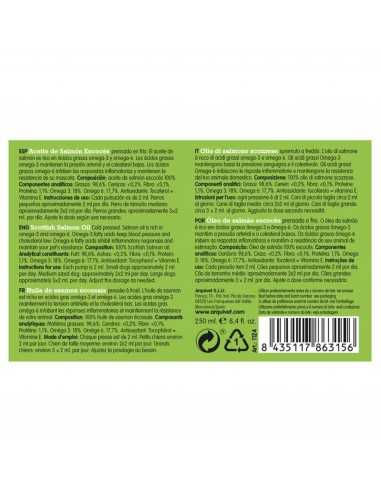 ACEITE DE SALMON 250ml. Arquivet