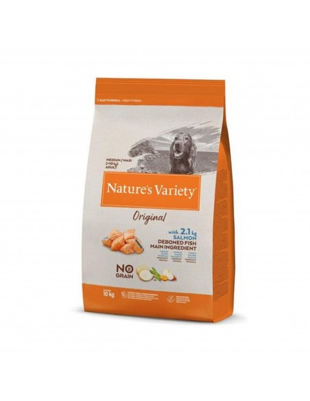 NATURES VARIETY ORIGINAL G.F. MEDIUM ADULT SALMON 10 Kg.