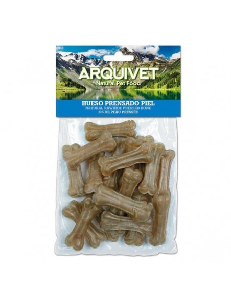 HUESO PRENSADO PIEL 5cm. 12gr./ 12 uds.