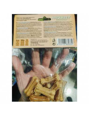 HUESO PRENSADO PIEL 5cm. 12gr./ 12 uds.