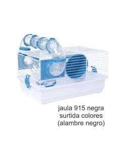 JAULA HAMSTER 915 NEGRA