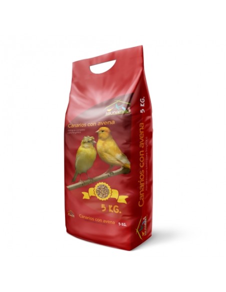 CANARIOS CON AVENA 1 KG. Faunamix