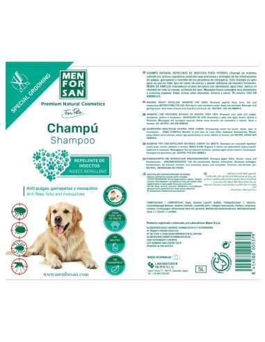 MENFORSAN CHAMPU REPELENTE C/Citronela 5 Litros
