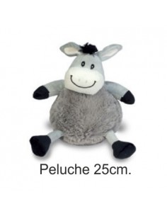 BURRITO PELUCHE GRIS 25cm.