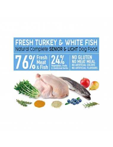 Arquivet Fresh SENIOR Light Pavo & White Fish 2,5Kg