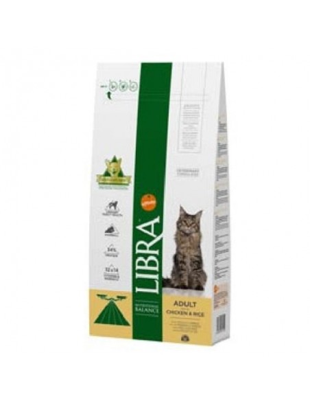 LIBRA CAT ADULT CHICKEN 12 KG.