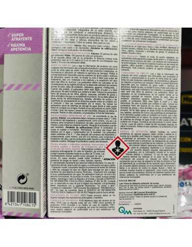 RATICIDA QM BR CEBO FRESCO 150gr.