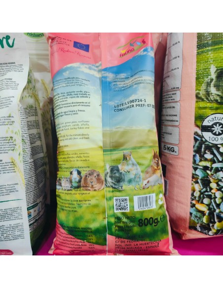 ROEDORES MIX 800 GR FAUNA MIX ROEDORES MIX 800 GR FAUNA MIX