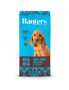 BANTERS DOG PUPPY LAMB&RICE 15 KG.
