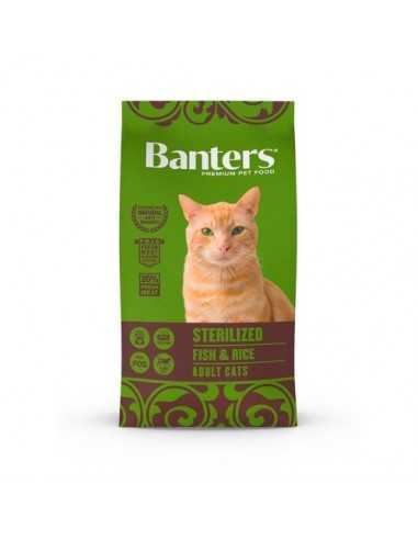 BANTERS CAT STERILISED Fish&Rice 8 KG.