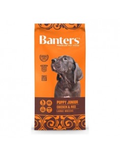 BANTERS DOG PUPPY LARGE CHICKEN&RICE 3KG.