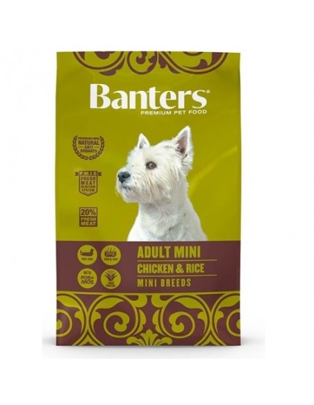 BANTERS DOG ADULT MINI 8 KG.