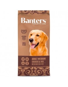 BANTERS DOG ADULT MEDIUM Chicken&Rice 3KG.