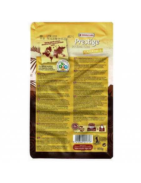 CANARIOS PRESTIGE PREMIUM 800 gr CANARIOS PRESTIGE PREMIUM 800 gr